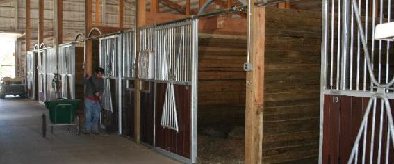 Snowfield Barn Aisle